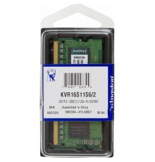 Модуль памяти SODIMM DDR3  2GB PC3-12800 Kingston KVR16S11S6/2                                                                                                                                                                                            