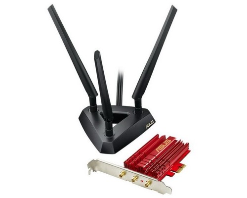 Карта сетевая ASUS PCE-AC68 WiFi PCI-E, Dual-band (2.4GHz/5GHz), WLAN 1.3Gbps, 802.11ac LowProf