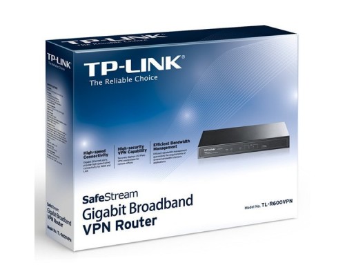 Маршрутизатор TP-Link TL-R600VPN SafeStream широкополосный гигабитный VPN-маршрутизатор