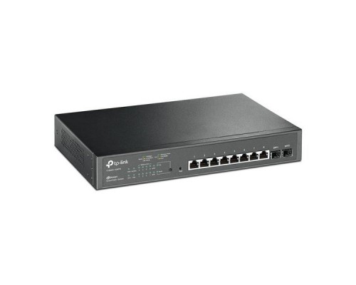 Коммутатор TP-Link T1500G-10MPS JetStream Smart PoE+ на 8 портов и 2 SFP-слота