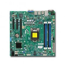 Серверная плата SuperMicro MBD-X10SLL-F-O uATX, LGA1150, Intel®C222, 4xDDR3, 6xSATA, 2xGbE, IPMI, VGA                                                                                                                                                     