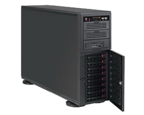 Серверный корпус SuperMicro CSE-743T-665B (Black)Tower/4U Rack, 8x3.5