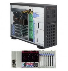 Корпус SuperMicro CSE-745TQ-800B (Black) Tower/4U Rackmount Chassis, 8x3.5