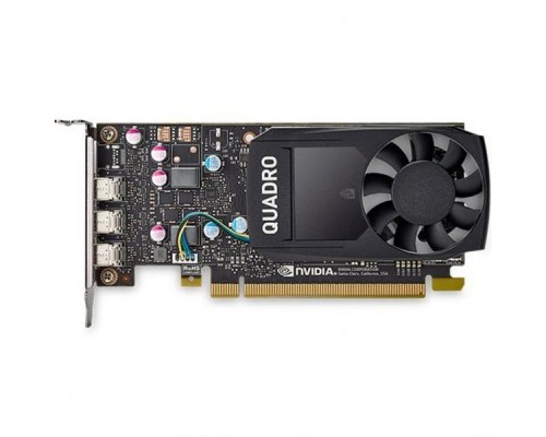 Проф.видеокарта 2Gb PCI-E DDR-5 PNY VCQP400DVI-PB (RTL) 3xminiDP NVIDIA Quadro P400