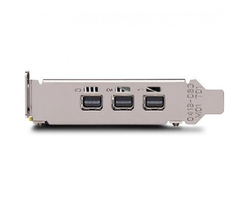 Проф.видеокарта 2Gb PCI-E DDR-5 PNY VCQP400DVI-PB (RTL) 3xminiDP NVIDIA Quadro P400
