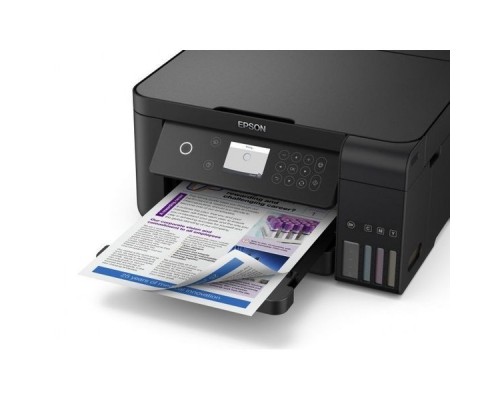 МФУ A4 Epson L6160 ЦС СНПЧ 4 цвета CMYK 13.7/7.3(33/20)ppm 4800x1200 WiFi C11CG21404