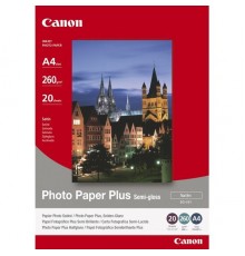 Бумага Canon SG-201 А4 полуматовая (20 листов, 260 г/м2) 1686B021                                                                                                                                                                                         