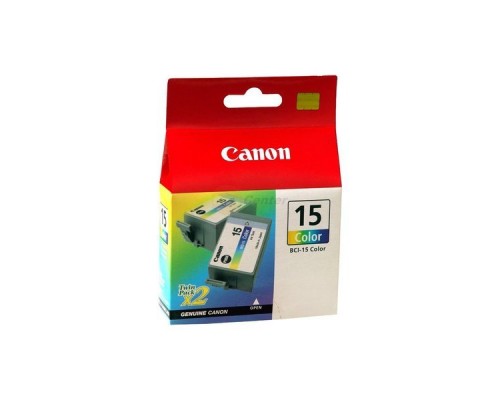 Картридж Canon BCI-15 TwinPack цветной для i70 (ориг.)