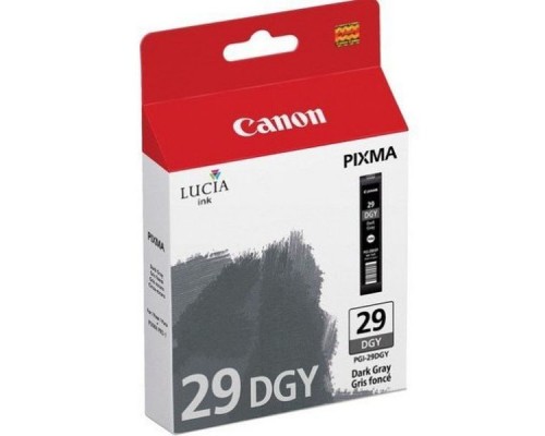 Картридж Canon PGI-29DGY Dark Gray для Pixma PRO-1 (179 стр.) (ориг.) 4870B001