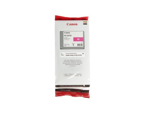 Картридж Canon PFI-207 M Magenta для iPF680/685/780/785 300ml