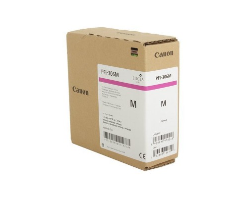 Картридж Canon PFI-306M Magenta для iPF 8300/8300S/8400/9400/9400S (330ml) (ориг.) 6659B001