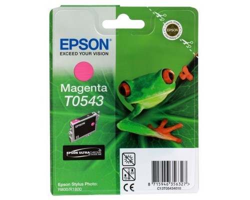 Картридж Epson T0543 для Stylus Photo R800/R1800 пурпурный