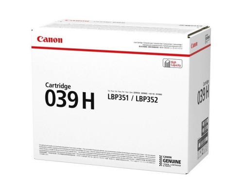 Картридж Canon 039H BK лазерный