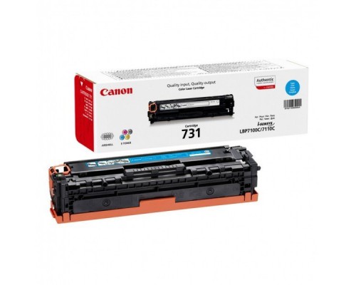 Картридж Canon 731 C для LBP 7100Cn/7110Cw Cyan