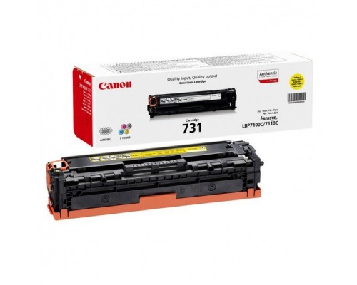 Картридж Canon 731 Y для LBP 7100Cn/7110Cw Yellow