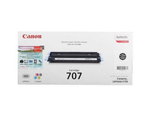 Картридж Canon 707 для LBP-5000 Black