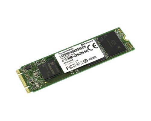 Твердотельный накопитель Transcend MTS800S, M.2 (80 мм) SATA III, MLC, 512 Гб