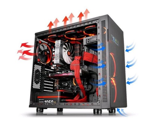 Корпус Thermaltake CA-1E3-00M1NN-00 Suppressor F31 ATX без  БП