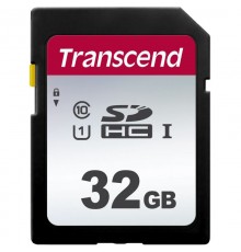 Карта памяти SD 32Gb Transcend SDHC TS32GSDC300S Class10 UHS-I U1 R90 W45                                                                                                                                                                                 