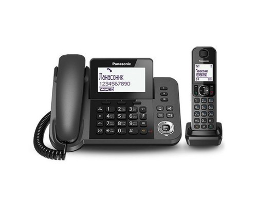 Телефон DECT Panasonic KX-TGF310RUM