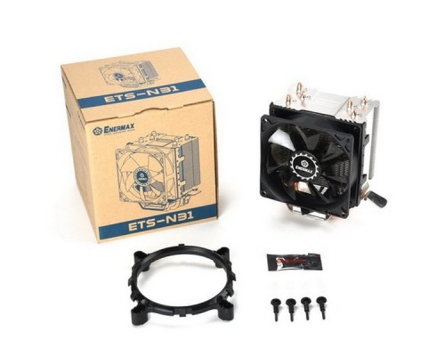 Вентилятор ETS-N31-02 Cooler 130W TDP, PWM, 800~2000rpm, 13.12~32.8 CFM, max 24.5dBa