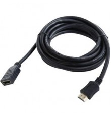 Удлинитель HDMI (19M -19F)  3.0м Cablexpert/GemBird CC-HDMI4X-10 v2.0, позоло. контакты, экран                                                                                                                                                            