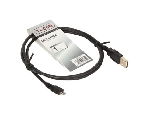 Кабель USB 2.0 A--micro-B 1.0м TV-Com TC6940-1M