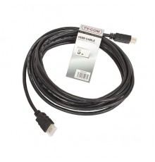 Кабель HDMI (19M -19M) 5.0м TV-COM CG150S-5M/CG501N-5M V1.4+3D                                                                                                                                                                                            