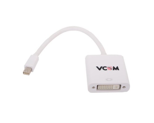 Кабель-переходник miniDisplayPort (M) в DVI-D (F) 0.2м VCOM VHD6050