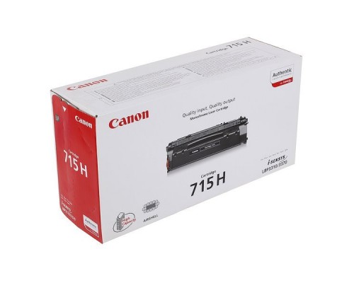 Картридж Canon 715H Black для LBP-3310/3370 (ориг.) (7000 стр.) 1976B002