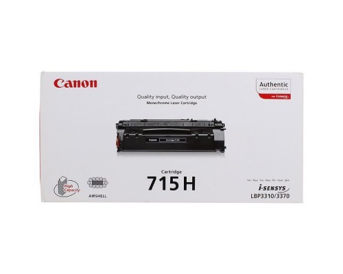 Картридж Canon 715H Black для LBP-3310/3370 (ориг.) (7000 стр.) 1976B002