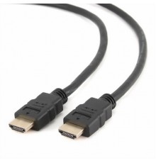 Кабель HDMI Cablexpert CC-HDMI4-0.5M,  50cm, v1.4, 19M/19M, черный, позол.разъемы, экран, пакет, поддержка разрешения 2K x 4K (3840x2160 на 24/25/30Гц и 4096x2160 на 24Гц), рекомендовано для Raspberry Pi, Orange Pi  200                               