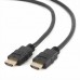 Кабель HDMI Cablexpert CC-HDMI4-0.5M,  50cm, v1.4, 19M/19M, черный, позол.разъемы, экран, пакет, поддержка разрешения 2K x 4K (3840x2160 на 24/25/30Гц и 4096x2160 на 24Гц), рекомендовано для Raspberry Pi, Orange Pi  200