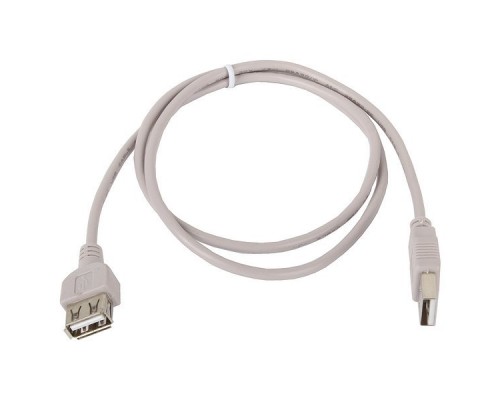 Удлинитель USB 2.0 A--A 0.75м Gembird CC-USB2-AMAF-75CM/300 пакет