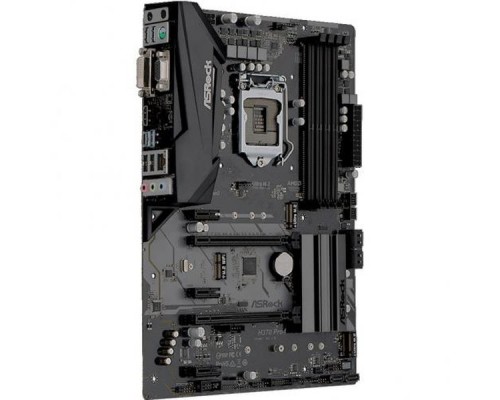 Материнская плата H370 PRO4, Socket 1151, Intel®H370, 4xDDR4-2133, D-SUB+DVI-D+HDMI, 2xPCI-Ex16, 3xPCI-Ex1, 6xSATA3(RAID 0/1/5/10), 2xM.2, 8 Ch Audio, GLan, (2+3)xUSB2.0, (3+4)xUSB3.1, 1xUSB3.1 Type-C™, 1xPS/2, ATX, RTL,