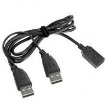 Удлинитель USB 2.0 Pro A--A 1.8м Gembird CCP-USB22-AMAF-6 экран., позол.конт., черный                                                                                                                                                                     