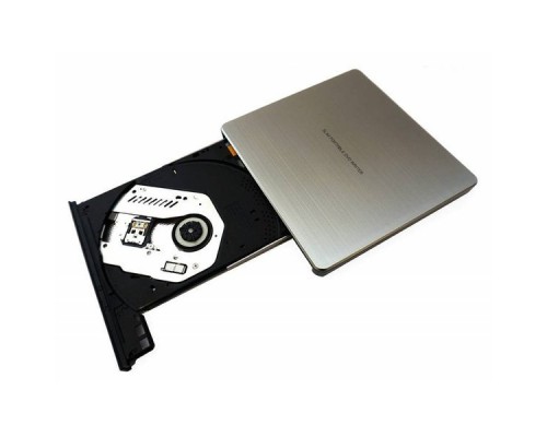 Привод DVD RAM & DVD±R/RW & CDRW LG (HLDS) GP60NS60 Silver Slim EXT USB2.0 (RTL)