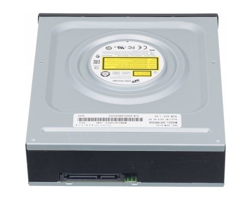 Привод DVD  LG DVD-ROM Internal ODD DH18NS61 SATA, DVD-RAM 5x, DVD-ROM 18x, CD 48x, Black, Bulk