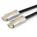 Кабель HDMI (19M -19M) 4.5м Cablexpert CC-P-HDMI01-4.5M серия Platinum, v2.0,  позол.раз., 2 фильт