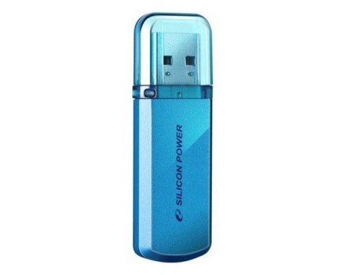 Флэш-диск USB 2.0 32Gb Silicon Power Helios 101 SP032GBUF2101V1B Blue