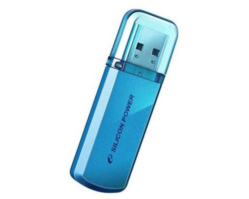 Флэш-диск USB 2.0 32Gb Silicon Power Helios 101 SP032GBUF2101V1B Blue