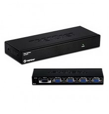 Переключатель консоли (KVM) 4-Port Video Splitter TK-V401S RTL                                                                                                                                                                                            