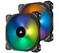 Вентилятор для корпуса Corsair CO-9050078-WW ML140 PRO RGB Twin Pack (140x140x25mm 4pin 20.4dB 2шт                                                                                                                                                        