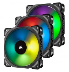 Вентилятор для корпуса Corsair CO-9050076-WW ML120 PRO RGB Tri-Pack (120x120x25mm 4pin 24,8dB, 3шт                                                                                                                                                        