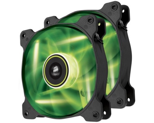 Вентилятор для корпуса Corsair CO-9050032-WW Green LED Series SP120 (120x120x25mm 3pin 26,4dB)