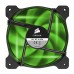 Вентилятор для корпуса Corsair CO-9050032-WW Green LED Series SP120 (120x120x25mm 3pin 26,4dB)