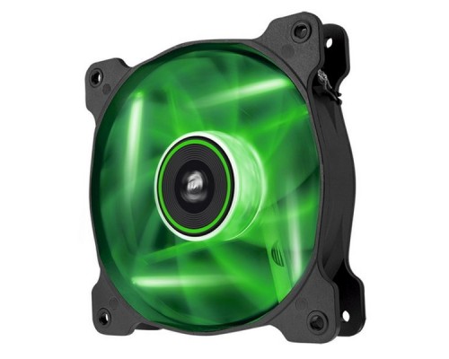 Вентилятор для корпуса Corsair CO-9050022-WW Green LED Series SP120 (120x120x25mm 3pin 34.6dB)