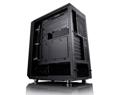 Корпус Fractal Design FD-CA-MESH-C-BKO-TG Meshify C ATX без БП Window Black/Red