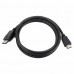 Кабель DisplayPort-HDMI Cablexpert CC-DP-HDMI-3M, 20M/19M, 3.0м, черный, экран, пакет