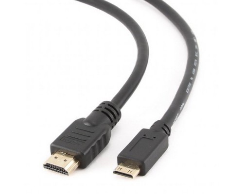 Кабель HDMI-miniHDMI Cablexpert CC-HDMI4C-10, 19M/19M, 3.0м, v1.4, 3D, Ethernet, черный, позол.разъемы, экран, пакет